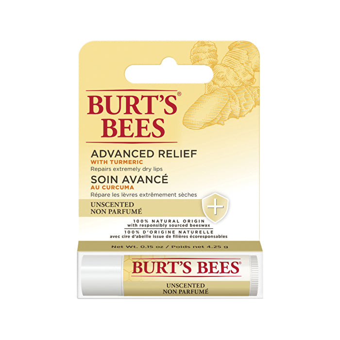 Skincare Masks & Peels: Burt's Bees Lip Balm Advanced Relief Unscented 4.25g