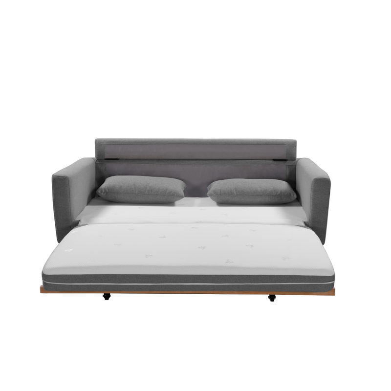 Sofas & Sofa Beds: SHASA 2 Seater Pull-out Sofa bed Grey celadon