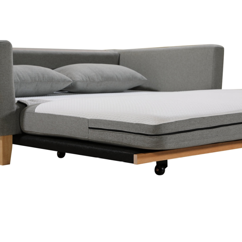 Sofas & Sofa Beds: SHASA 2 Seater Pull-out Sofa bed Grey celadon