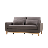 Sofas & Sofa Beds: SHASA 2 Seater Pull-out Sofa bed Grey taupe