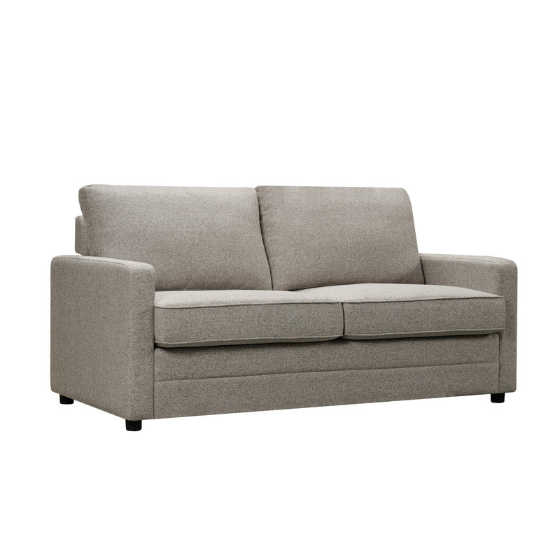 Sofas & Sofa Beds: RAY 2 Seater Sofa bed with Separate Foam Mattress- Light grey