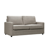 Sofas & Sofa Beds: RAY 2 Seater Sofa bed with Separate Foam Mattress- Light grey
