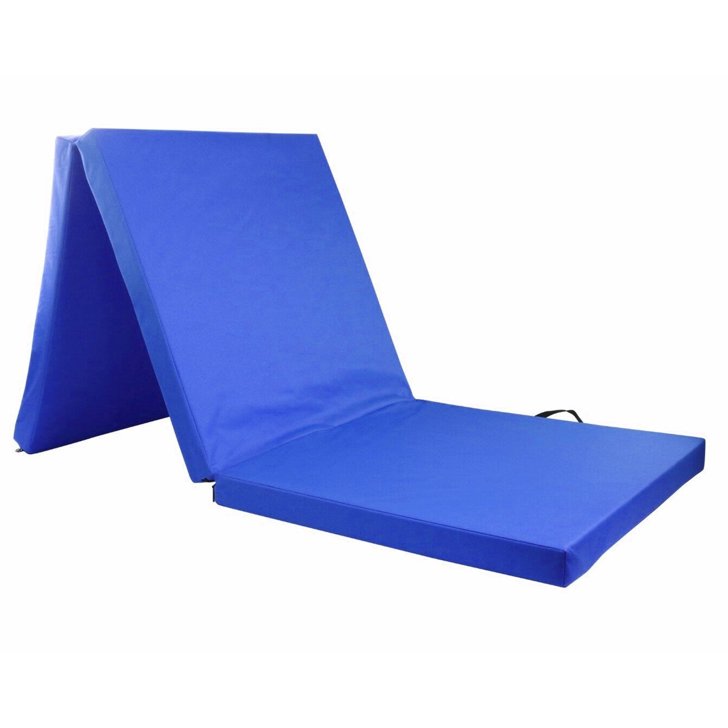 Gymnastics: Folding Exercise Floor Mat Dance Yoga Gymnastics Training Home Judo Pilates Gym - Blue