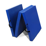 Gymnastics: Folding Exercise Floor Mat Dance Yoga Gymnastics Training Home Judo Pilates Gym - Blue