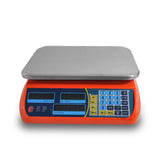 Kitchen Scales: Kitchen Scale Digital Commercial Postal Shop Electronic Weight Scales Food 40KG - orange
