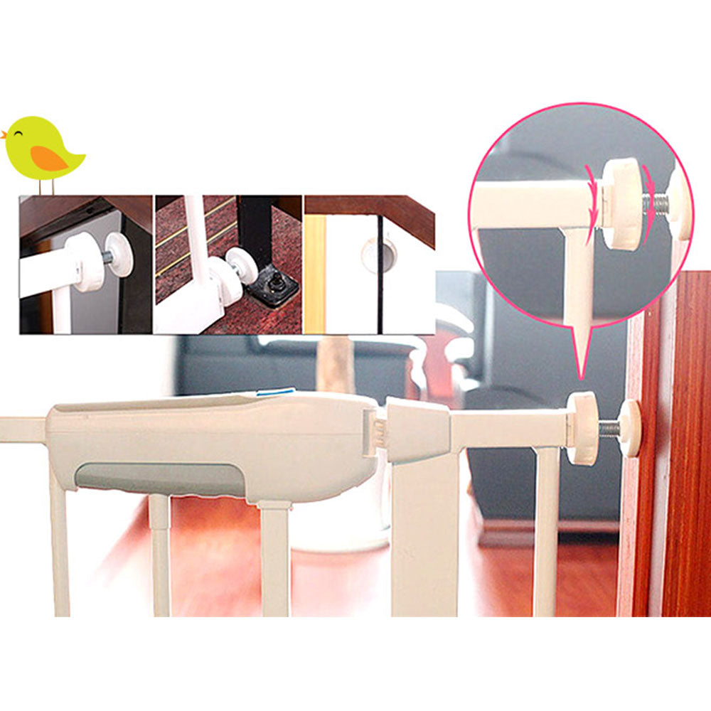 Safety Gates & Safety Accessories: Adjusted Baby Pet Child Safety Security Gate Auto Swing Door