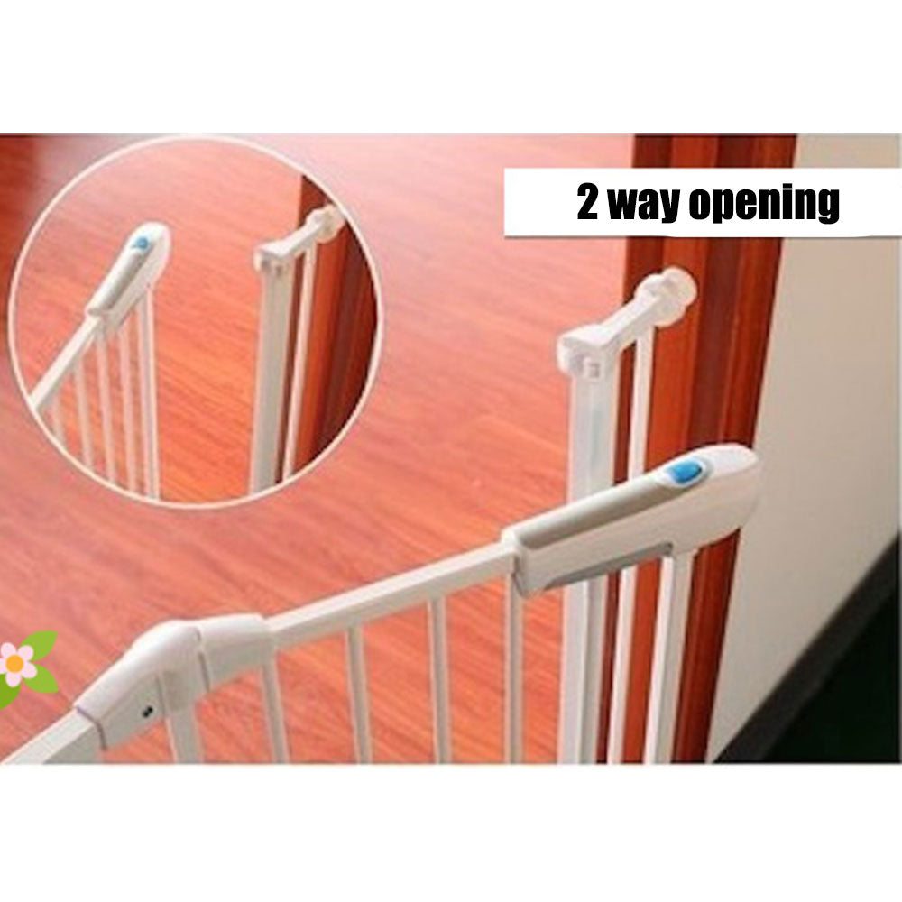 Safety Gates & Safety Accessories: Adjusted Baby Pet Child Safety Security Gate Auto Swing Door