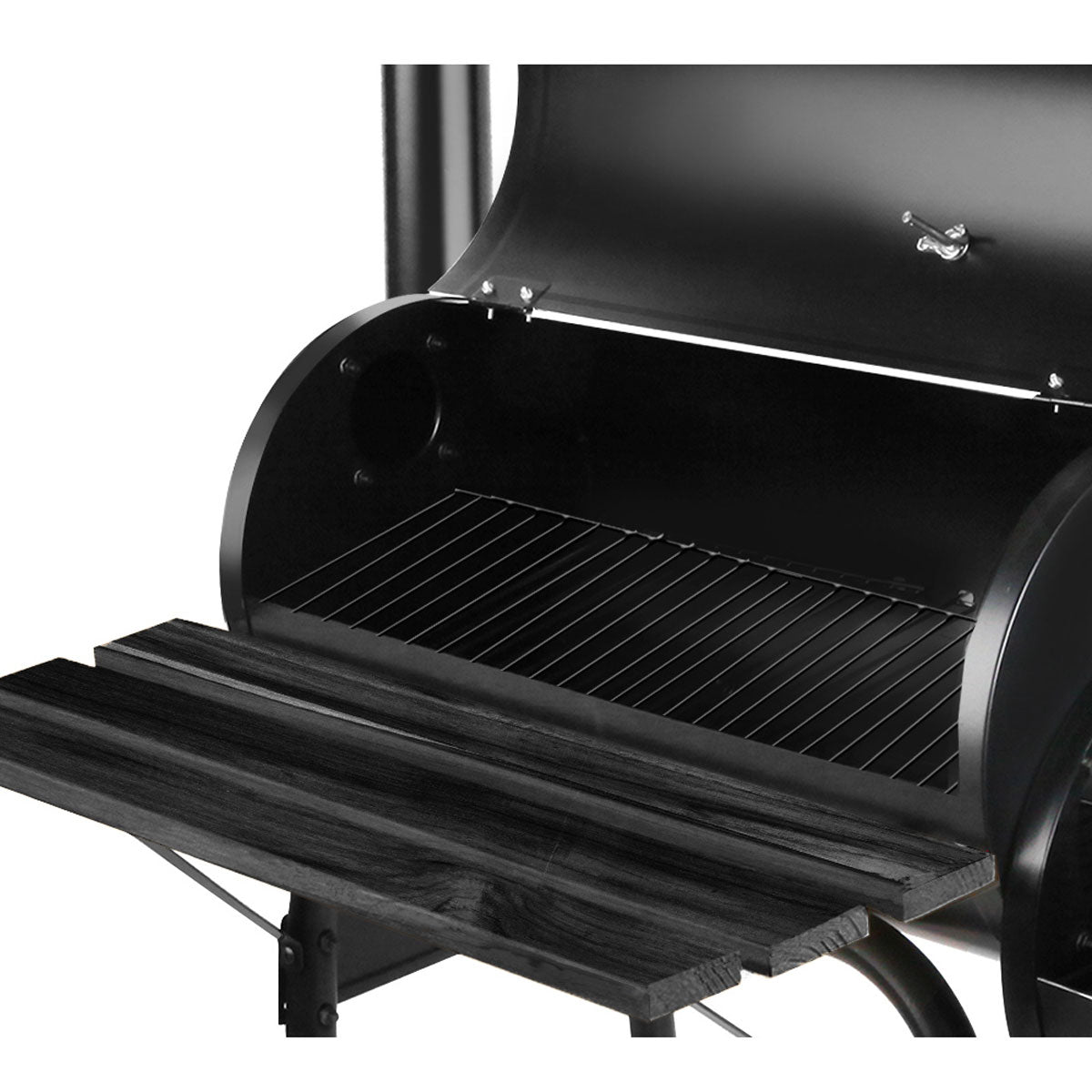 BBQ Tools: 2 in1 BBQ Smoker Charcoal Grill Roaster Portable Offset Outdoor Camping Barbecue