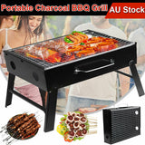 BBQ Tools: Outdoor Camping Portable & Foldable Charcoal BBQ Grill Hibachi Picnic Barbecue
