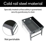 BBQ Tools: Outdoor Camping Portable & Foldable Charcoal BBQ Grill Hibachi Picnic Barbecue