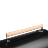 BBQ Tools: Stainless Steel BBQ Barrel Charcoal Smoker Portable Foldable Barbecue Camping Black