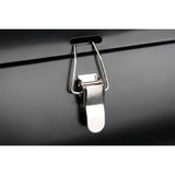 BBQ Tools: Stainless Steel BBQ Barrel Charcoal Smoker Portable Foldable Barbecue Camping Black