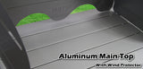 Awnings: Deluxe Aluminium Foldable Camping Kitchen Picnic Cupboard Bench Table Windshield