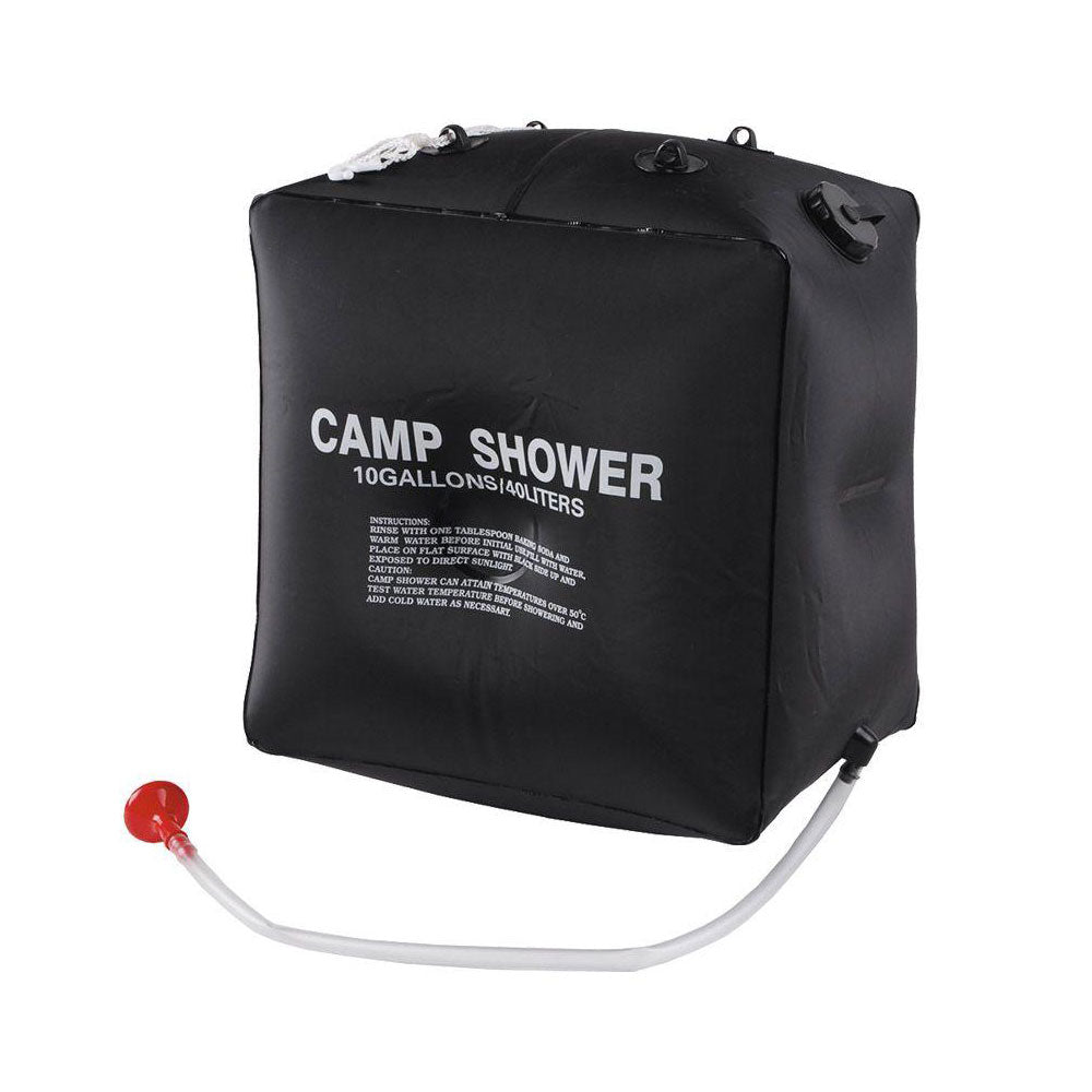 Portable Toilets & Showers: 40L Craig Camp Shower Bag Solar Heated Water Pipe Portable Camping Hiking Travel