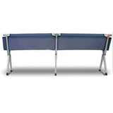 Golf Accessories: Camping Bed Folding Stretcher Light Weight w/ Carry Bag Camp Portable - navy