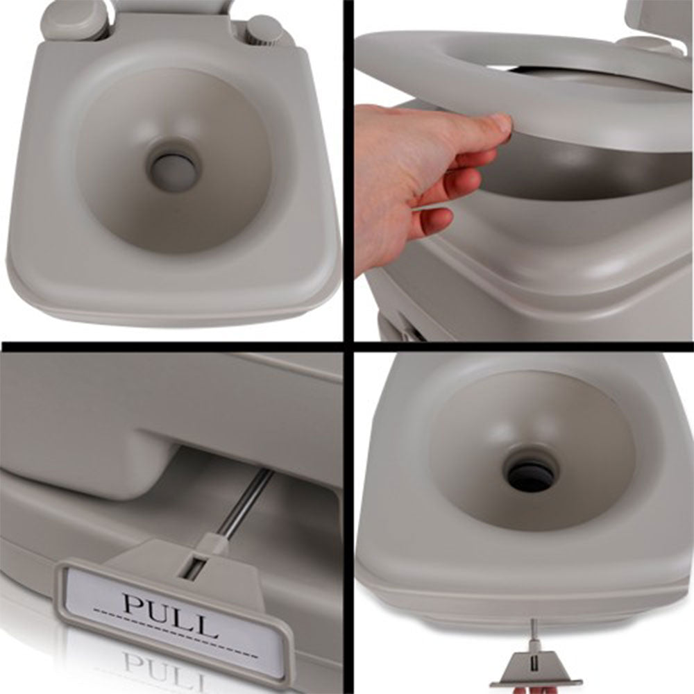 Portable Toilets & Showers: 10L Outdoor Portable Camping Toilet