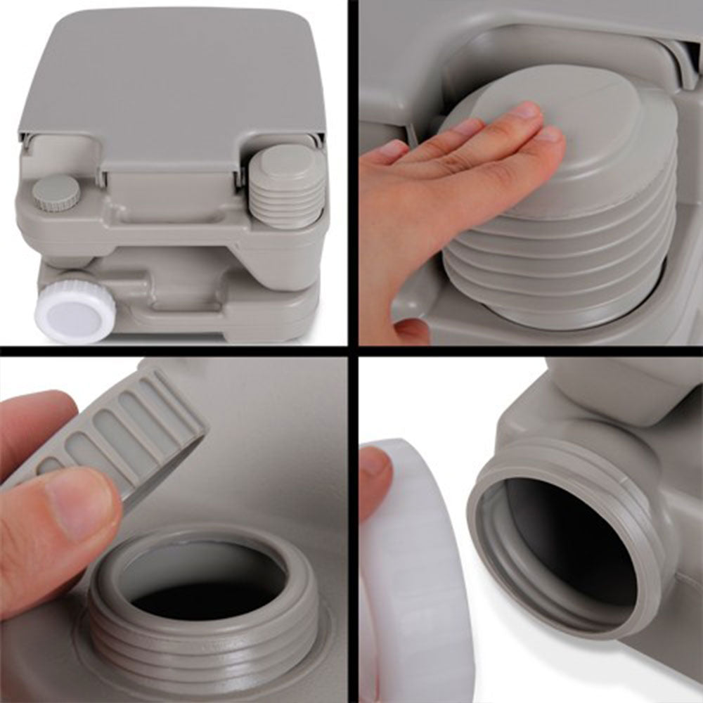 Portable Toilets & Showers: 10L Outdoor Portable Camping Toilet