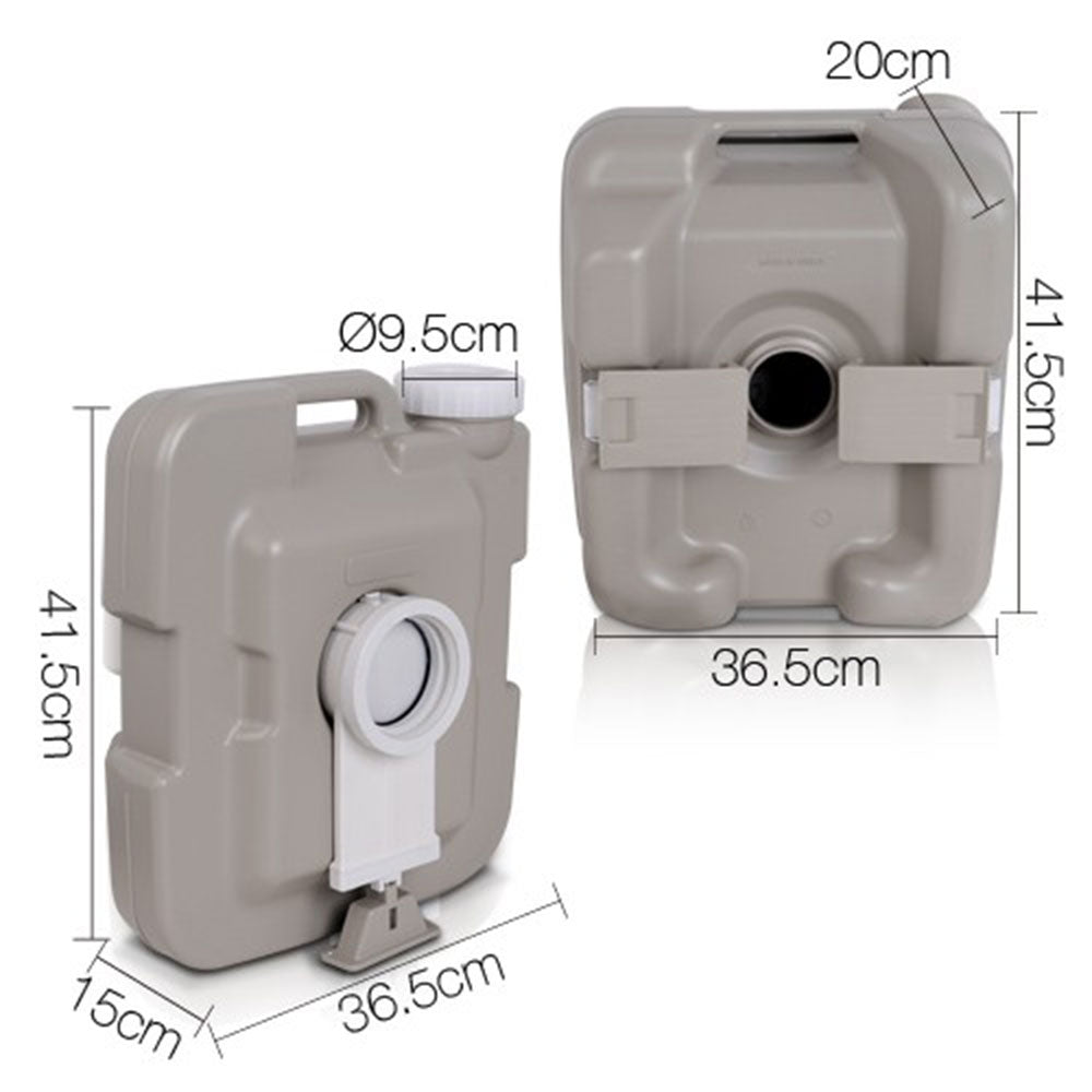 Portable Toilets & Showers: 10L Outdoor Portable Camping Toilet Bonus Carry Bag