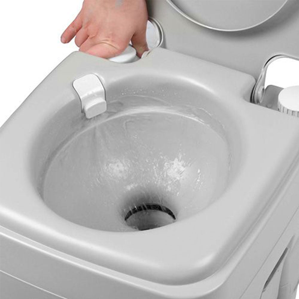Portable Toilets & Showers: 20L Outdoor Portable Camping Toilet With Carry Bag