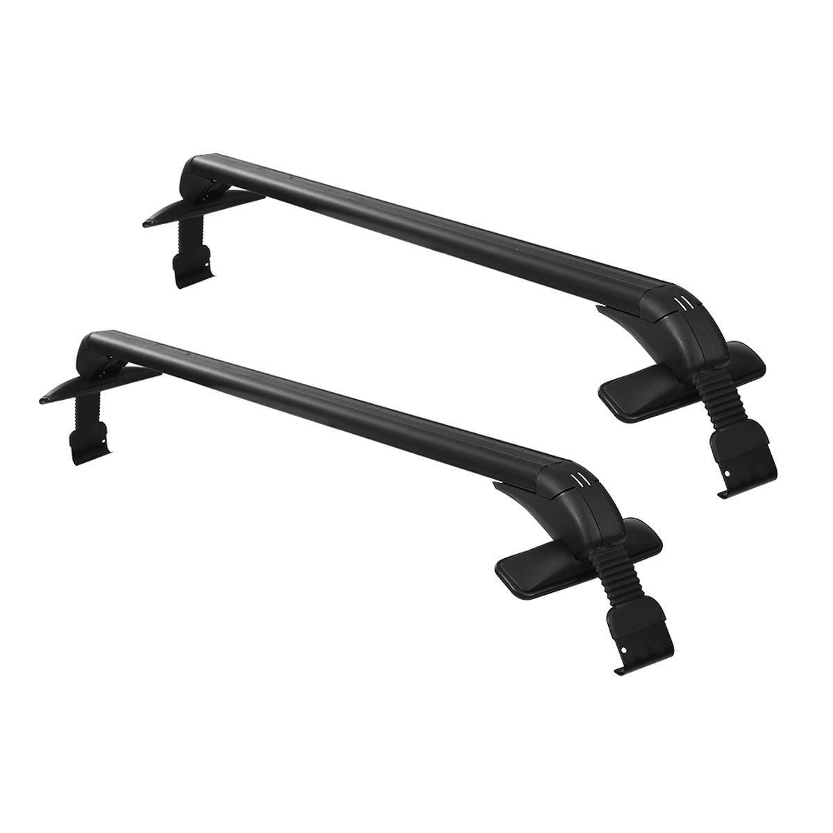 Awnings: 110cm Universal Car Roof Racks Carrier Adjustable Cross Bars Aluminium Alloy Lockable
