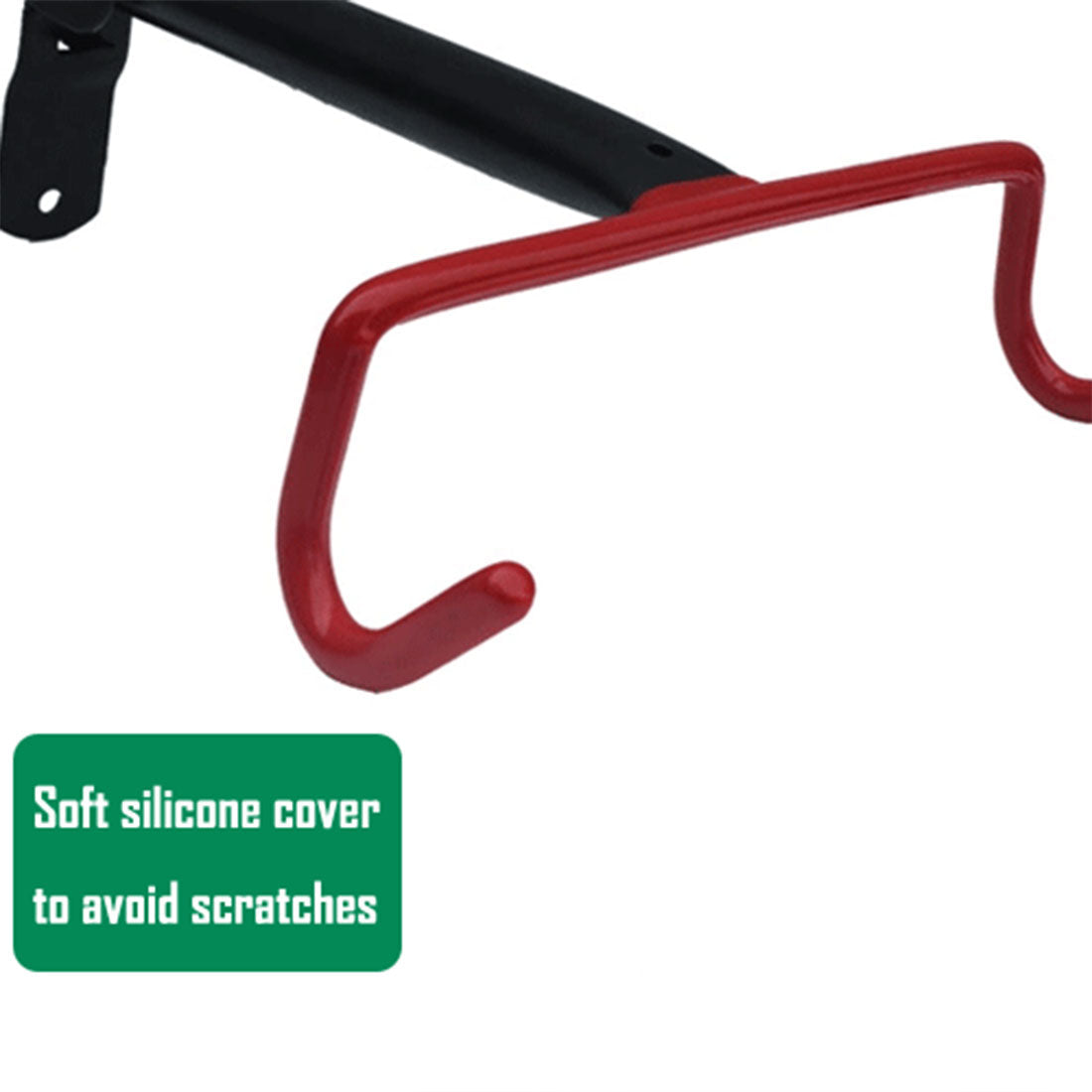 Bicycle Stands & Storage: Large Premium Bike Bicycle Hanger Hook Wall Mounted Garage Storage Rack Mount