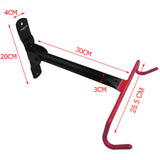 Bicycle Stands & Storage: Large Premium Bike Bicycle Hanger Hook Wall Mounted Garage Storage Rack Mount
