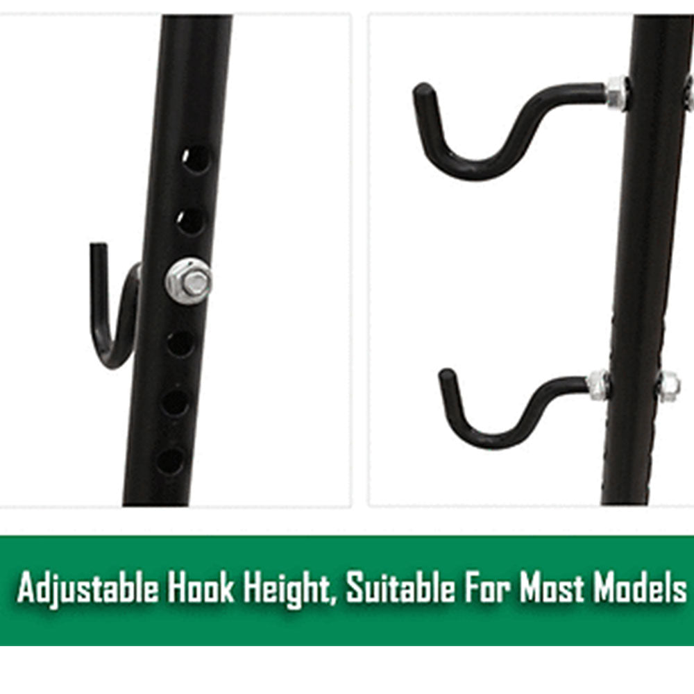 Bicycle Stands & Storage: Bike Maintenance Stand Bicycle Cycle Work Repair Floor Storage Display Rack Tool