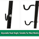 Bicycle Stands & Storage: Bike Maintenance Stand Bicycle Cycle Work Repair Floor Storage Display Rack Tool