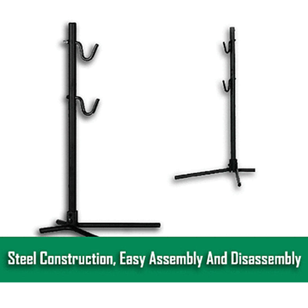 Bicycle Stands & Storage: Bike Maintenance Stand Bicycle Cycle Work Repair Floor Storage Display Rack Tool