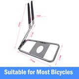 Bicycle Stands & Storage: Top Quality Floor Stand Holder Triangle Rear Hub Mount Bike Bicycle Storage Rack