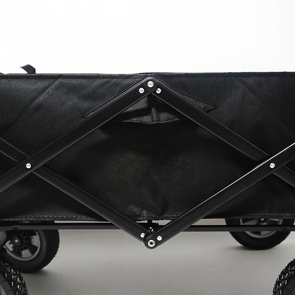 Camp Furniture: Foldable Collapsible Wagon Cart Garden Beach Outdoor Shopping Trolley Fishing Camping