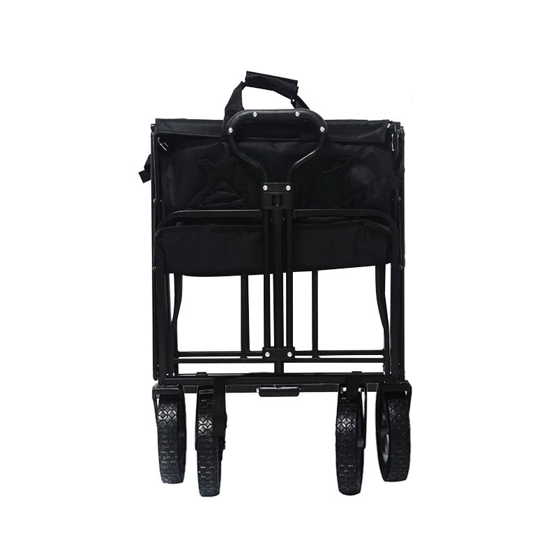 Camp Furniture: Foldable Collapsible Wagon Cart Garden Beach Outdoor Shopping Trolley Fishing Camping