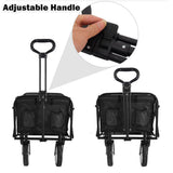 Camp Furniture: Foldable Collapsible Wagon Cart Garden Beach Outdoor Shopping Trolley Fishing Camping