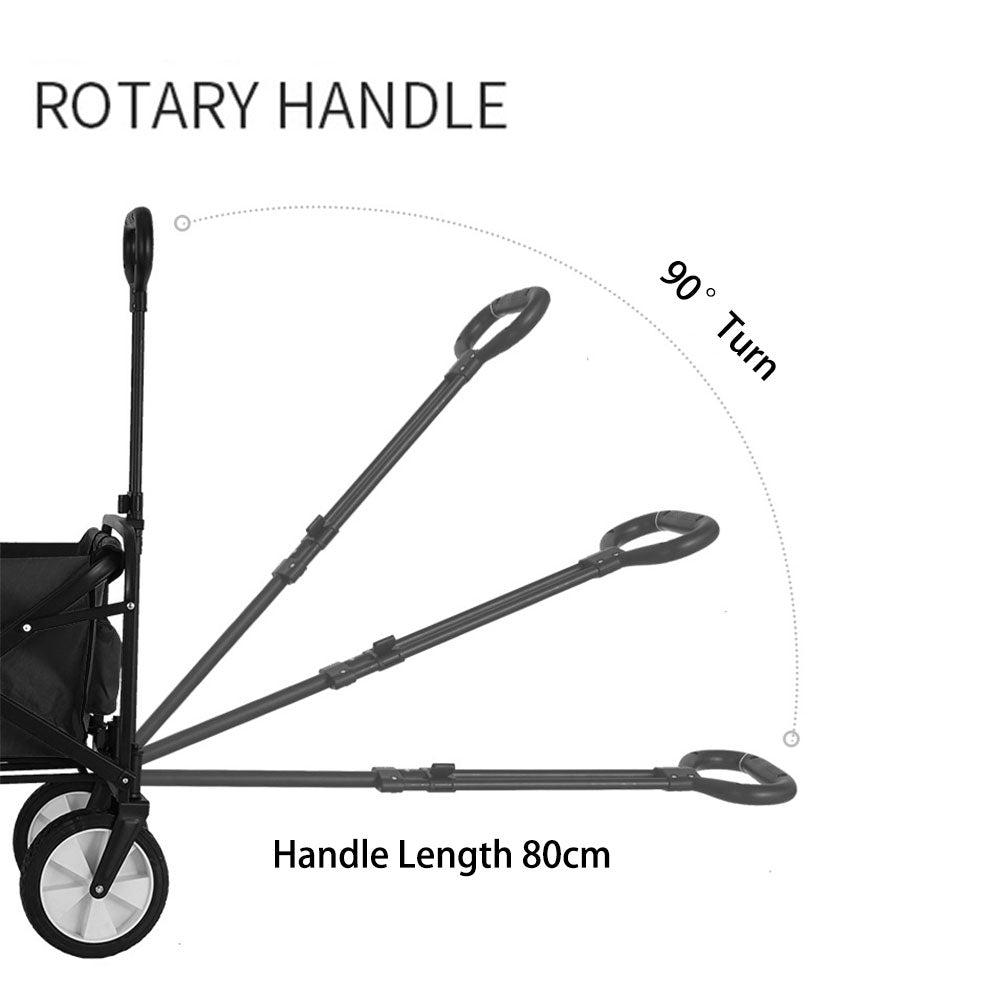 Camp Furniture: Foldable Collapsible Wagon Cart Garden Beach Outdoor Shopping Trolley Fishing Camping