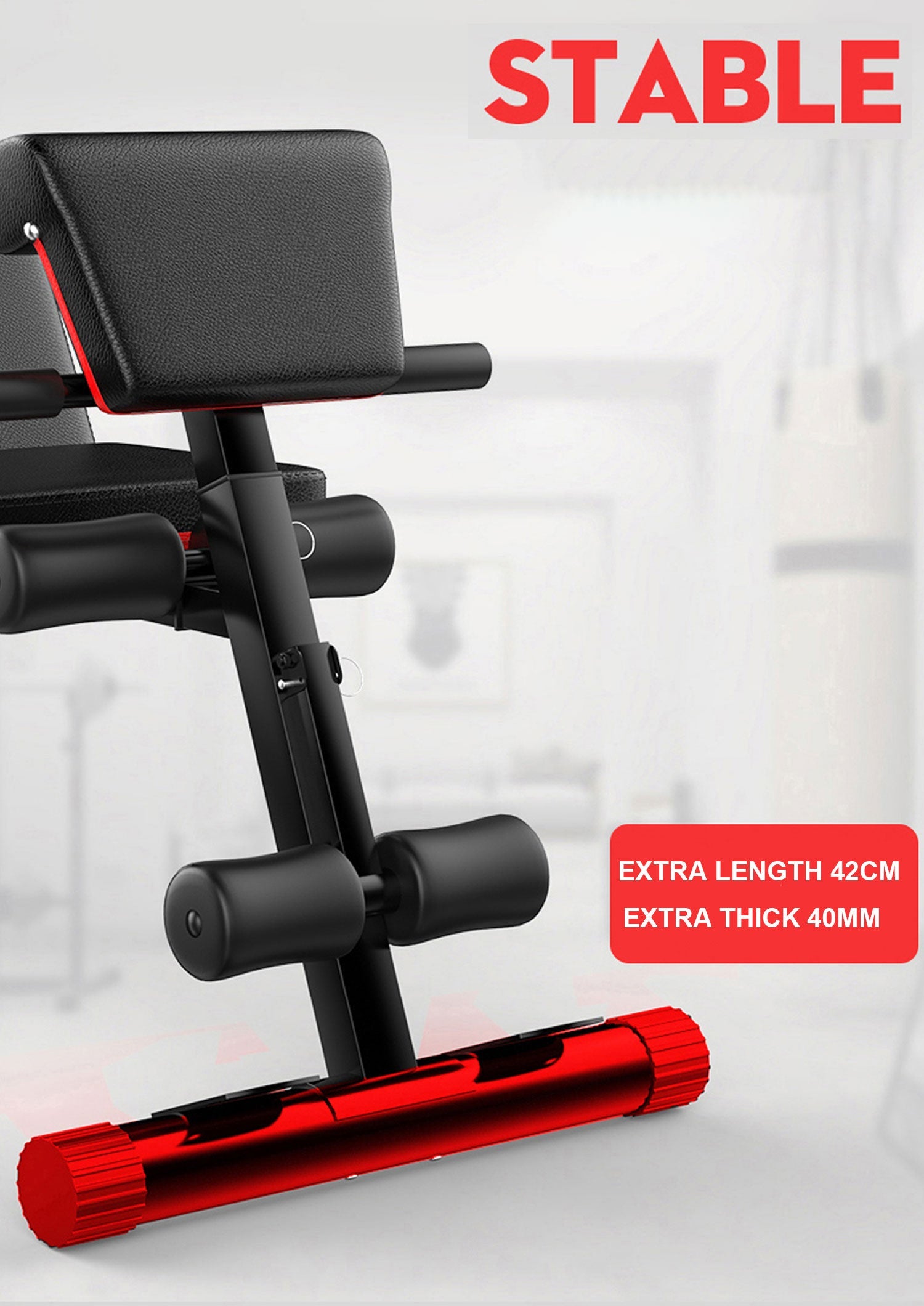 Gymnastics: Adjustable FID Ab Abdominal Weight Press Bench Fitness Incline Sit up Gym Flat