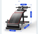 Exercise Benches: Foldable Weight Sit Up Bench Press Adjustable Home Gym Abdominal Exercise Fitness
