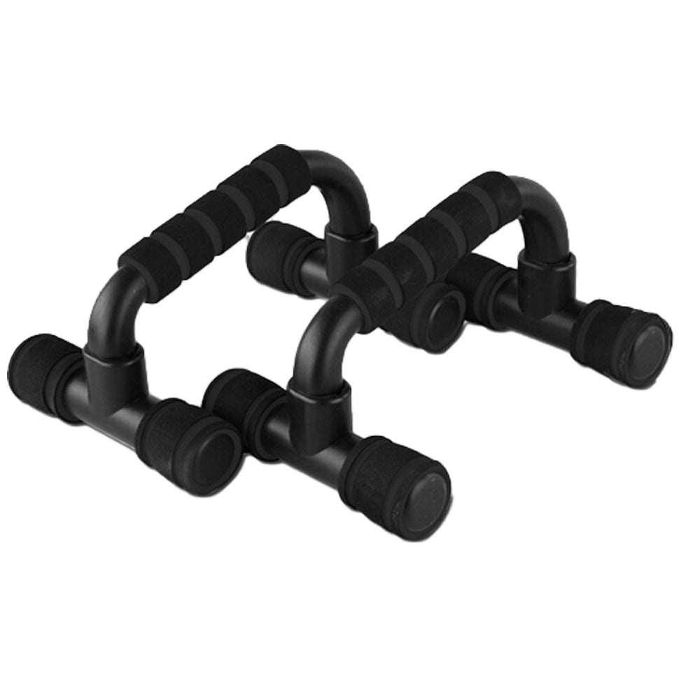Gym Equipment & Accessories: Push Up Bar handle Push-up Stand Grip For Home Fitness Exercise Workout - black