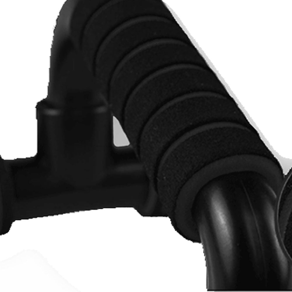 Gym Equipment & Accessories: Push Up Bar handle Push-up Stand Grip For Home Fitness Exercise Workout - black
