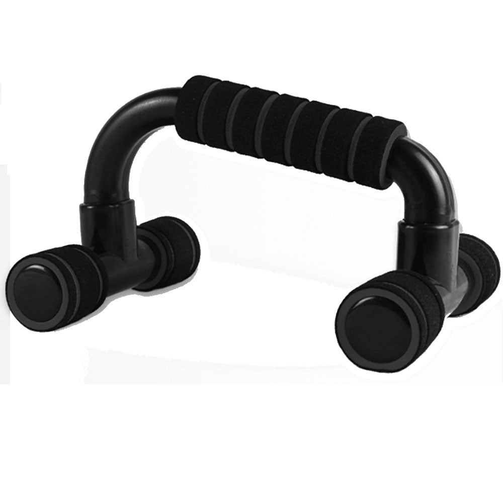Gym Equipment & Accessories: Push Up Bar handle Push-up Stand Grip For Home Fitness Exercise Workout - black