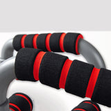 Gym Equipment & Accessories: Push Up Bar handle Push-up Stand Grip For Home Fitness Exercise Workout - red
