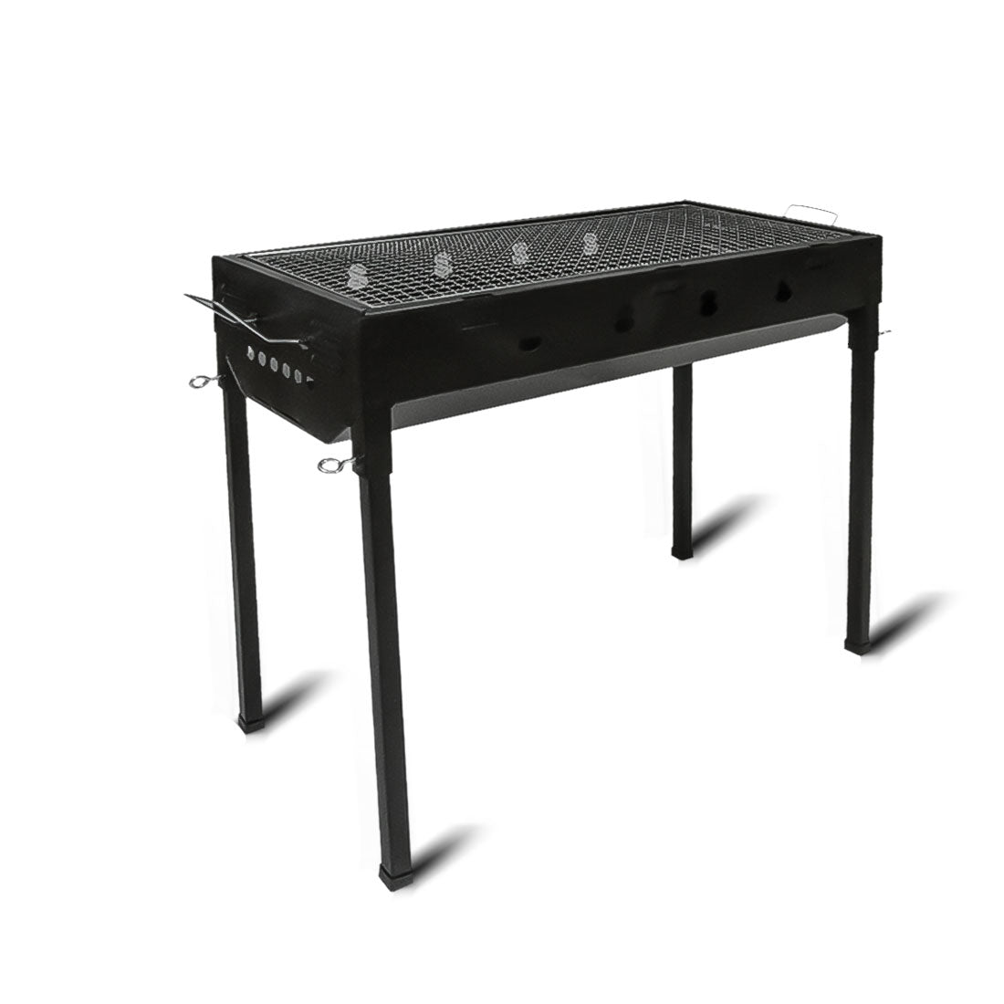 BBQ Tools: Large Portable Charcoal Outdoor BBQ Barbecue Grill Set