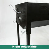 BBQ Tools: Large Portable Charcoal Outdoor BBQ Barbecue Grill Set