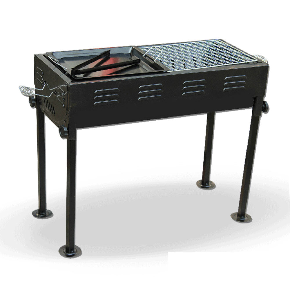 BBQ Tools: Portable Outdoor Mangal BBQ Grill Charcoal Shish Kebab Shashly Picnic Camping