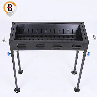 BBQ Tools: Portable Outdoor Mangal BBQ Grill Charcoal Shish Kebab Shashly Picnic Camping