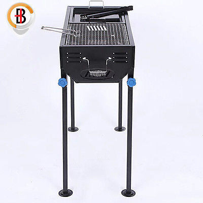 BBQ Tools: Portable Outdoor Mangal BBQ Grill Charcoal Shish Kebab Shashly Picnic Camping