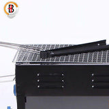 BBQ Tools: Portable Outdoor Mangal BBQ Grill Charcoal Shish Kebab Shashly Picnic Camping
