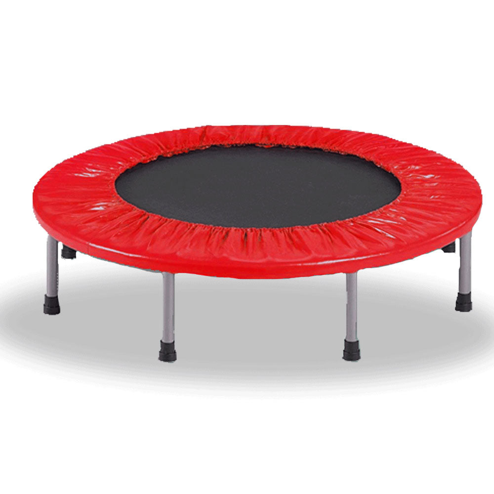 Basketball & Basketball Accessories: 36" Mini Trampoline Jogger Rebounder Home Gym Workout Fitness Red