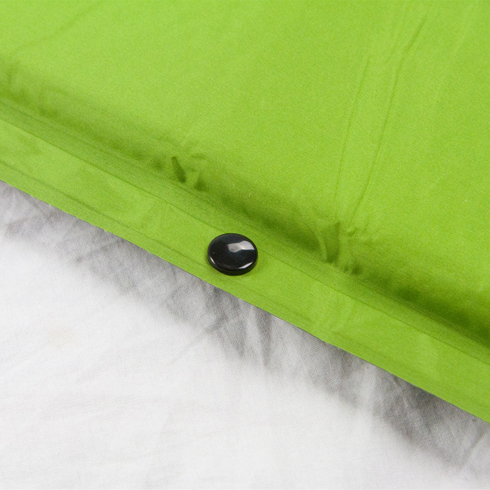 Inflatable Mattresses: Double Self Inflating Mattress Sleeping Mat Air Bed Camping Camp Hiking Joinable - green