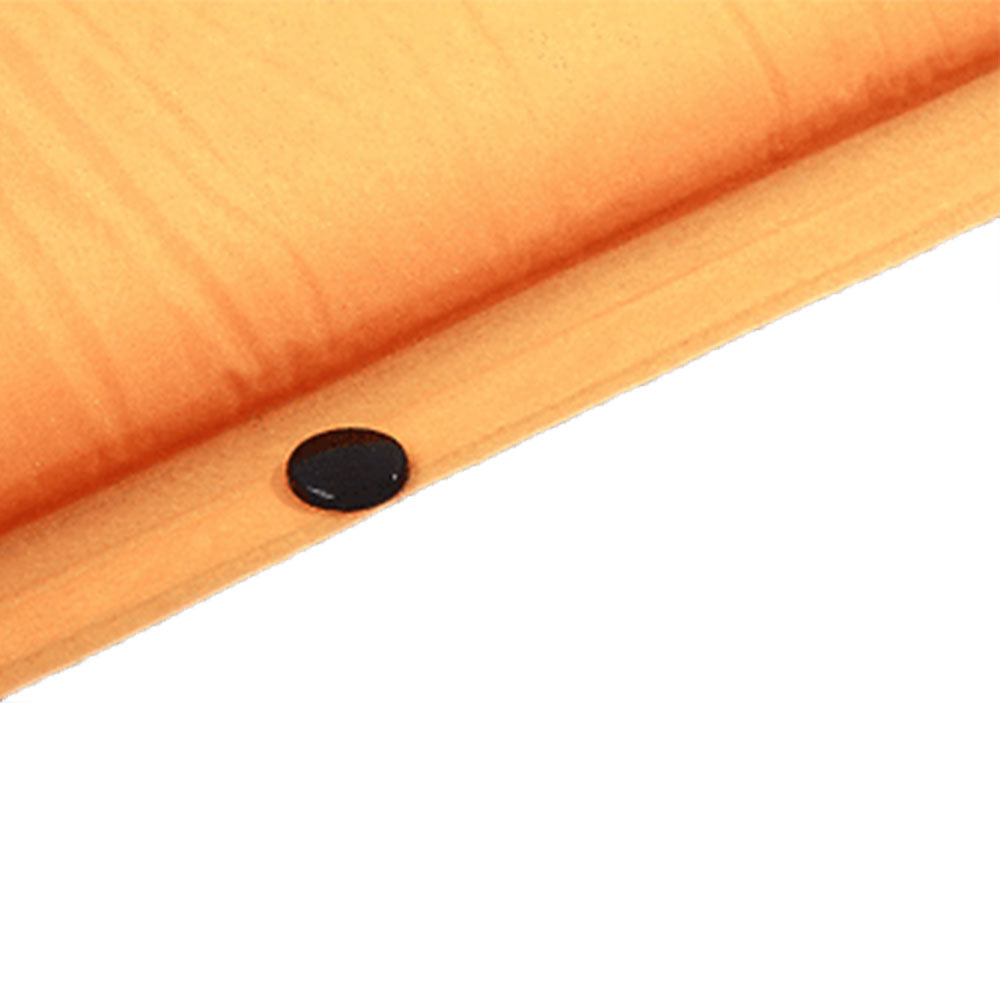 Inflatable Mattresses: Self Inflating Mattress Sleeping Mat Air Bed Camping Camp Hiking Joinable Single - orange