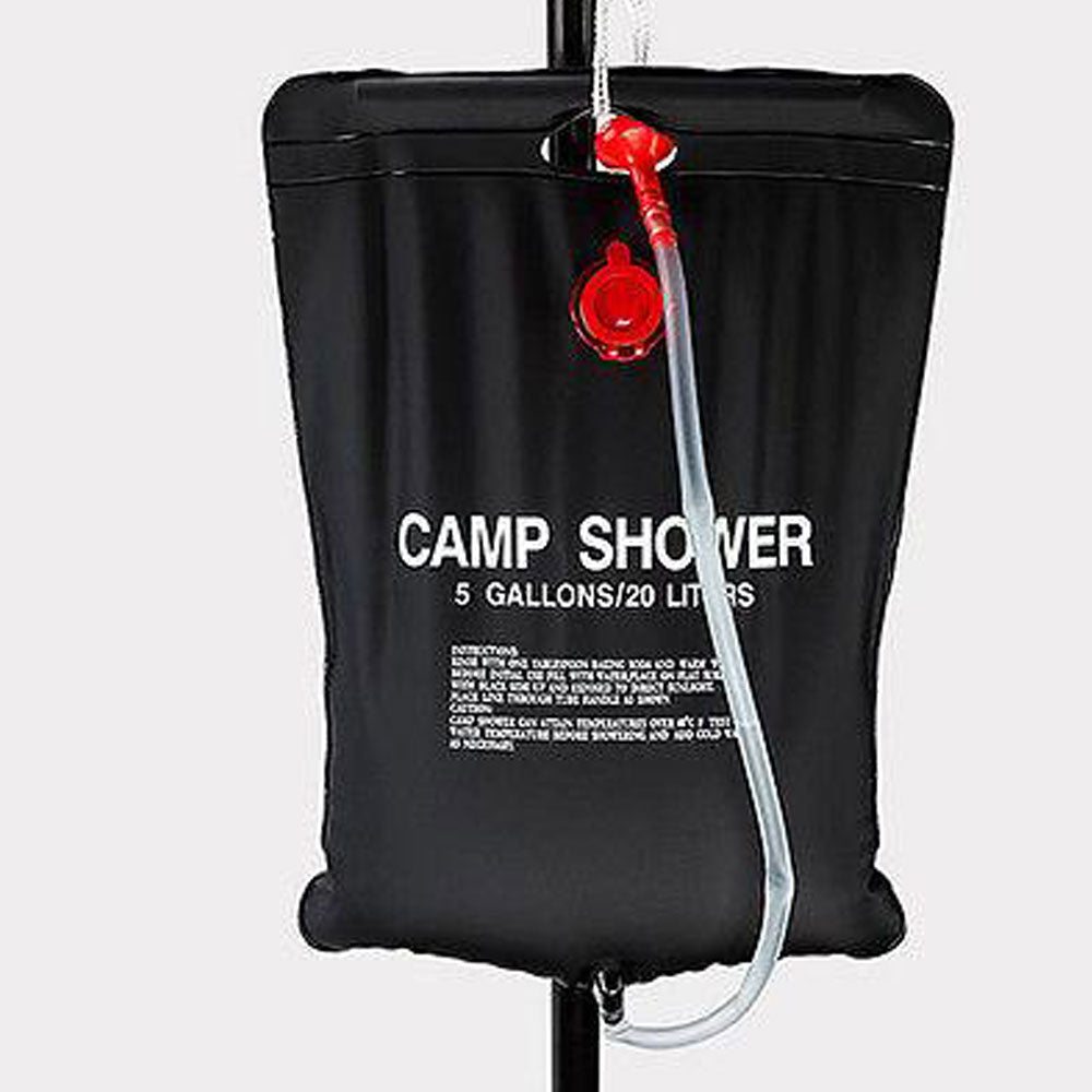 Tents: Pop Up Portable Privacy Shower room Tent &20L Outdoor Camping Water Bag Camp Set - orange